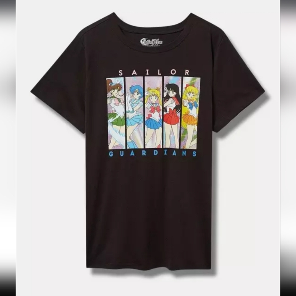 Torrid Sailor Moon Crew Tshirt Sz 3x